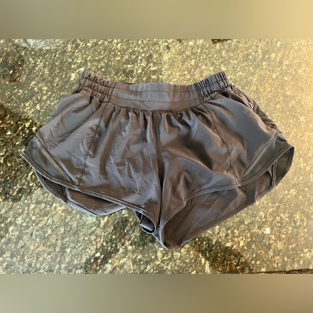 Black Lululemon hotty hot shorts